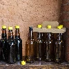 A set of 1 L PET beer bottles in a carrier (6 pcs) - 8 ['bottles', ' pet ', ' beer', ' cider', ' sub-beer', ' carrier', ' for beer', ' bottle']