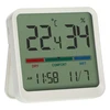 Indoor electronic thermometer, white  - 1 ['electronic thermometer', ' thermometer with timer and date', ' thermometer with hygrometer', ' measurement of room humidity', ' comfort meter', ' thermometer with comfort indicator', ' multifunctional thermometer', ' indoor thermometer', ' indoor thermometer for indoors', ' wireless thermometer', ' electronic wall thermometer', ' weather station']