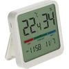 Indoor electronic thermometer, white - 3 ['electronic thermometer', ' thermometer with timer and date', ' thermometer with hygrometer', ' measurement of room humidity', ' comfort meter', ' thermometer with comfort indicator', ' multifunctional thermometer', ' indoor thermometer', ' indoor thermometer for indoors', ' wireless thermometer', ' electronic wall thermometer', ' weather station']