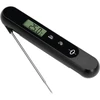 Manually charged electronic kitchen thermometer  - 1 ['electronic thermometer', ' food thermometer', ' cooking thermometer', ' manual thermometer', ' manually charged thermometer', ' precision thermometer with probe', ' accurate thermometer for cooking', ' battery-free thermometer', ' thermometer for frying']