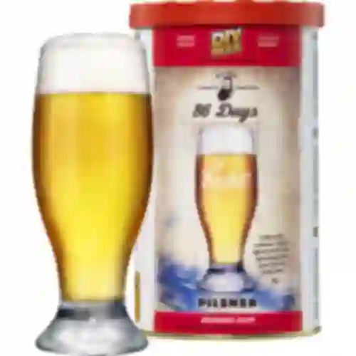 86 Days Pilsner Coopers beer concentrate 1,7kg for 23l of beer