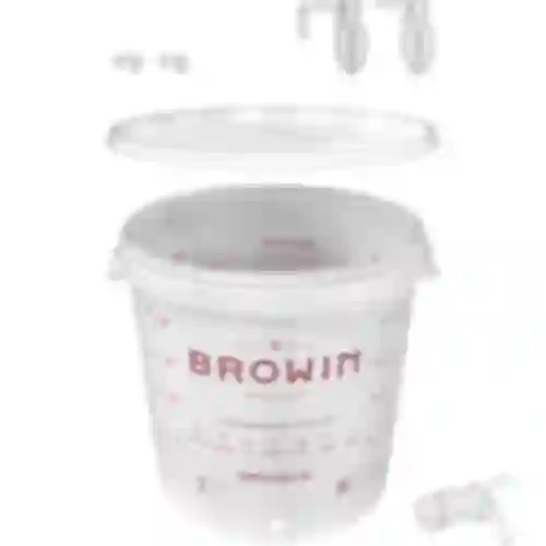 Fermentation bucket 30 L with BROWIN printing and tap DE