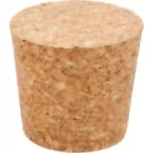 Natural tapered cork Ø37/45 mm , agglomerate