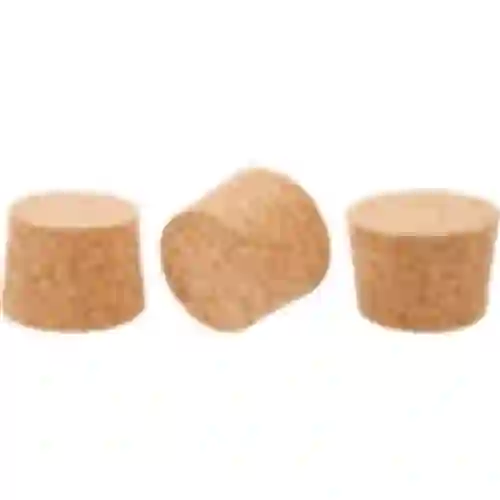 Natural tapered cork Ø37/45mm , agglomerate 
